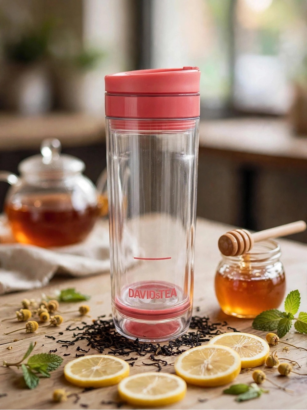 DAVIDsTEA Iced Tea Press - Pink
